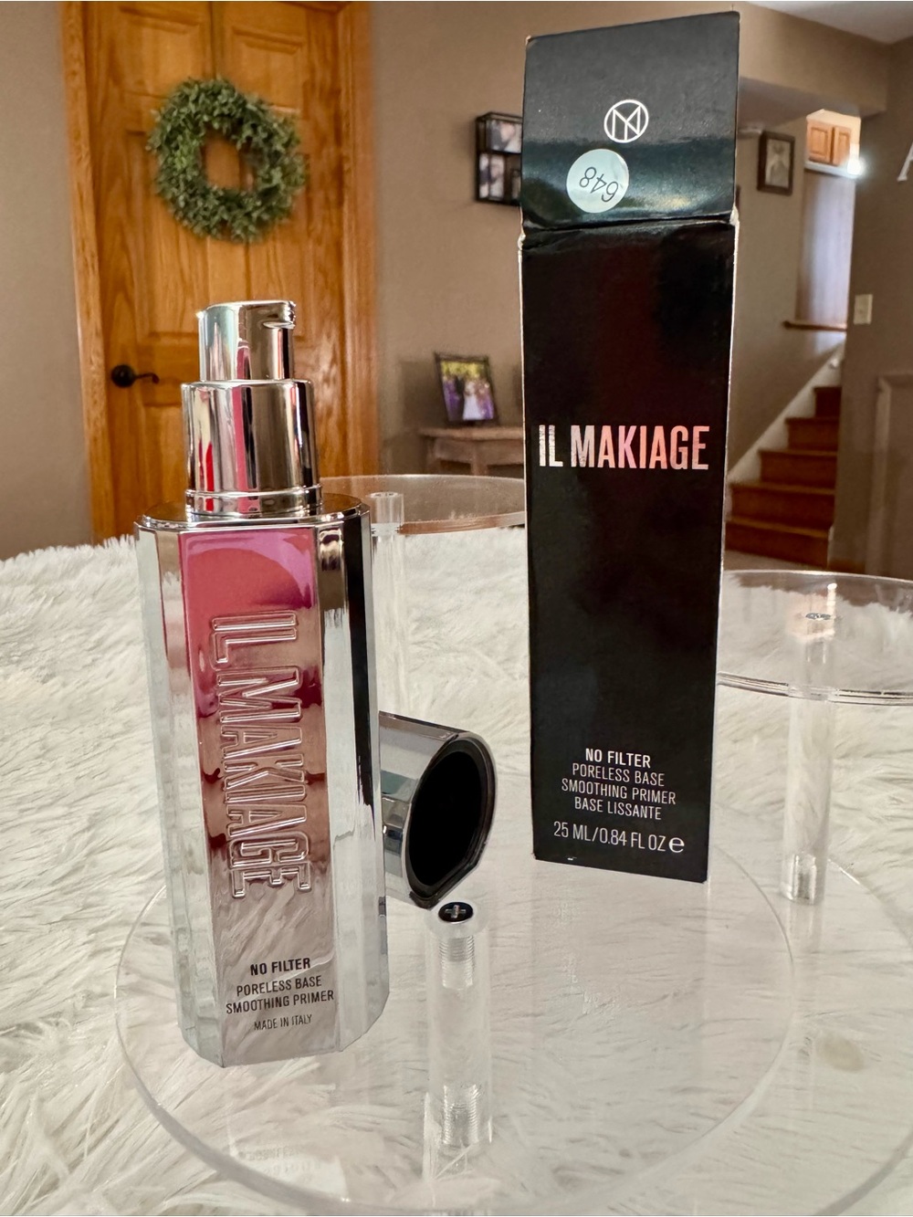 IL MAKIAGE No Filter Poreless Smoothing Primer - Rose Pink and Silver
